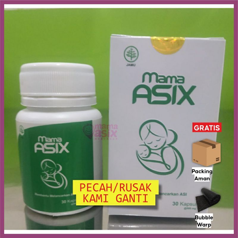 Mama Asix Pelancar ASI Kapsul isi 30 pcs