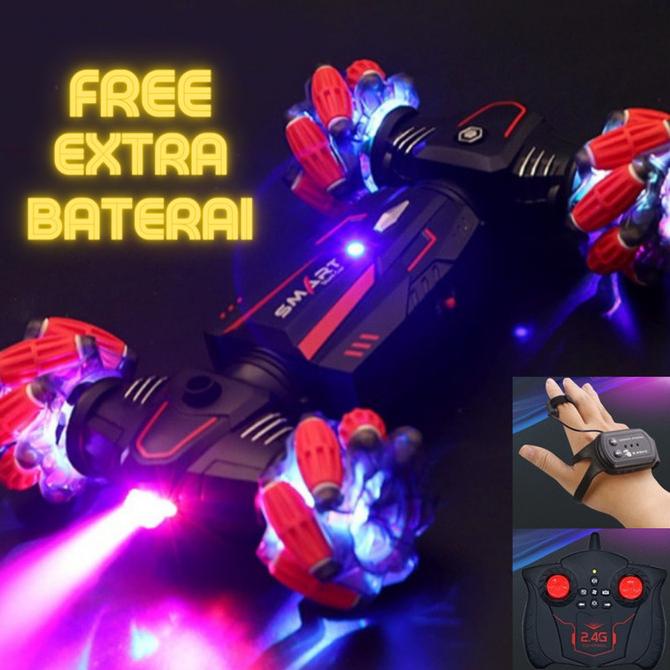 RC Hand Gesture Sensor Mainan Mobil Remote Control