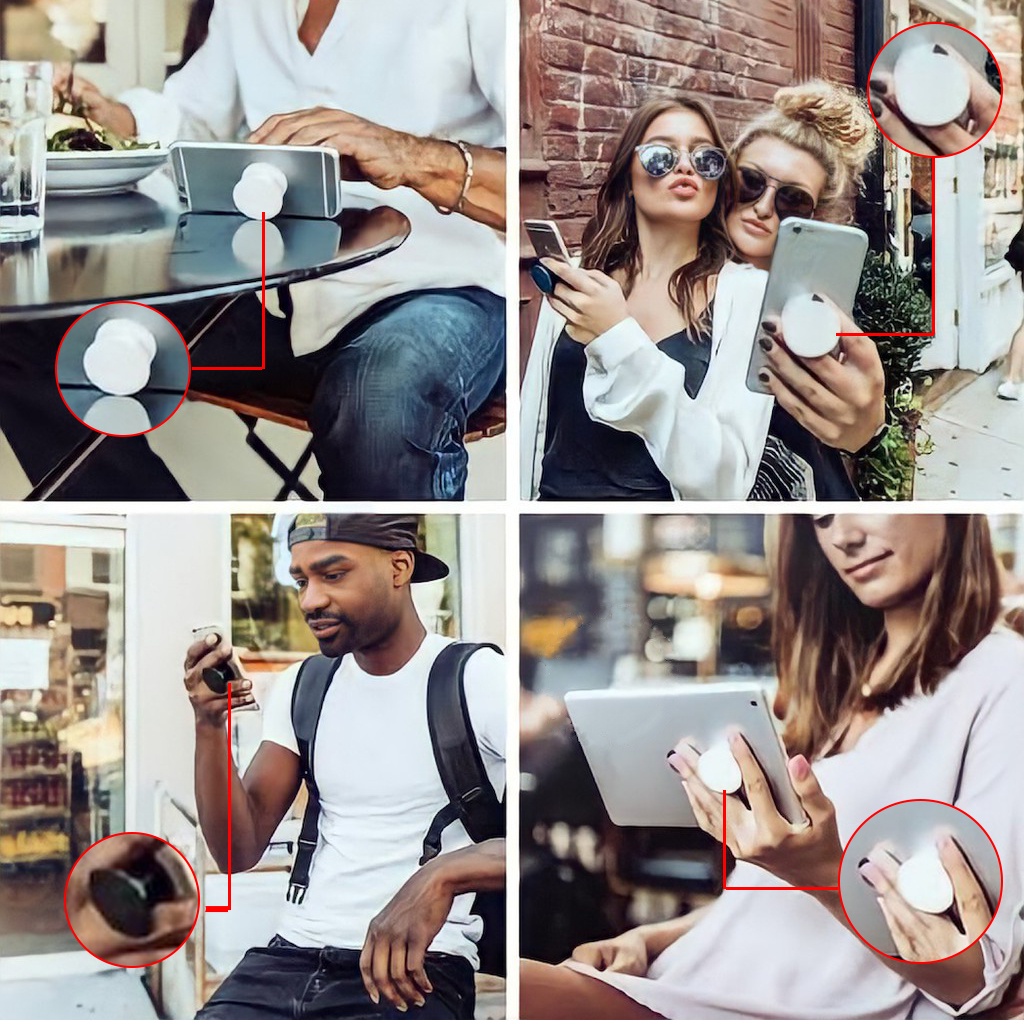 PopSocket Tempelan Hp Polos Phone Grip Penyangga Pegangan belakang handphone PopSoket Hape | GROSIRXPRESS