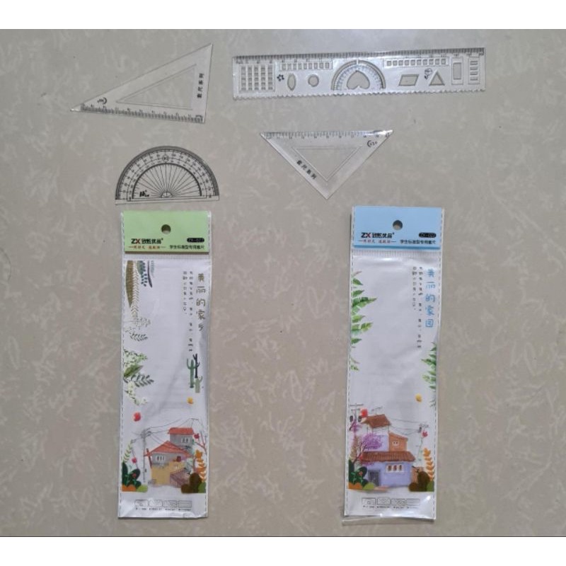 

Penggaris set anak 4 in 1