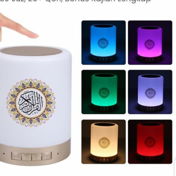 SPEAKER ACTIVE MINI MUROTTAL MUROTAL ALQURAN LED 30 JUZ MEMORI 16 GB