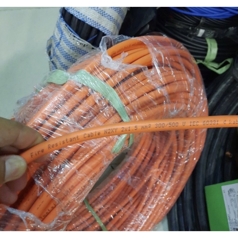 kabel FRC 2x1.5mm kabel metal/ fire resistant cable 2x1.5mm kabel