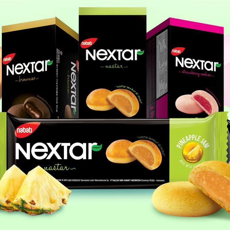 

⇧ ✨NAZILLA✨ NEXTAR Brownies | Strawberry | Pineapple 112gr | 8 bungkus @14gr で