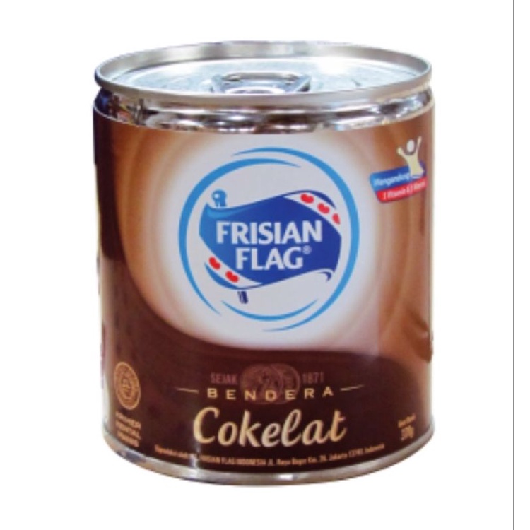 

( SATUAN ) Frisian flag susu kental manis coklat 370gr isi 1 ( satu ) pcs