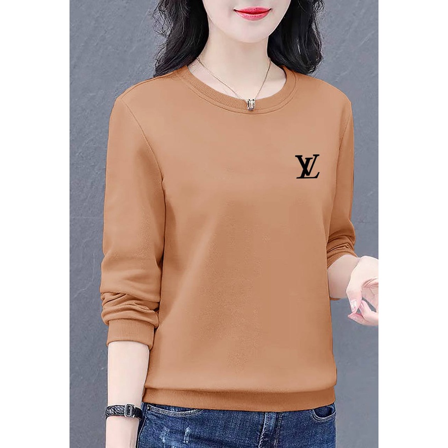 DL88 I BAJU TRENDY LVTT WANITA ( S,M,L,XL,XXL ) GIRL TERBARU-KAOS DISTRO WANITA LENGAN PANJANG KEREN KEKINIAN DAN TERLARIS