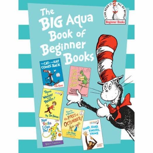Dr Seuss The Big Aqua Book Of Beginner Book - Hard Cover