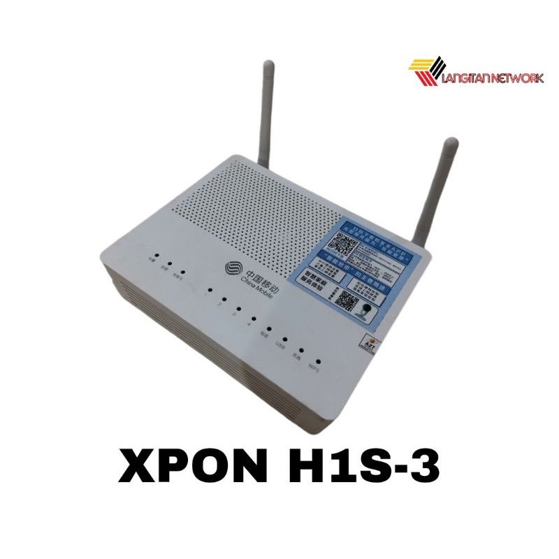 ONT XPON H1S 3 Support Semua OLT
