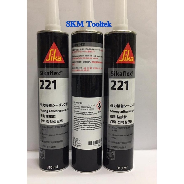 

Sikaflex -221 Sealant PU ( Black, Grey & White )