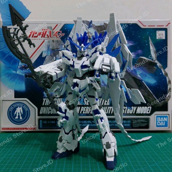 Gundam HG Base Limited Unicorn Perfectibility (Sudah Dirakit)