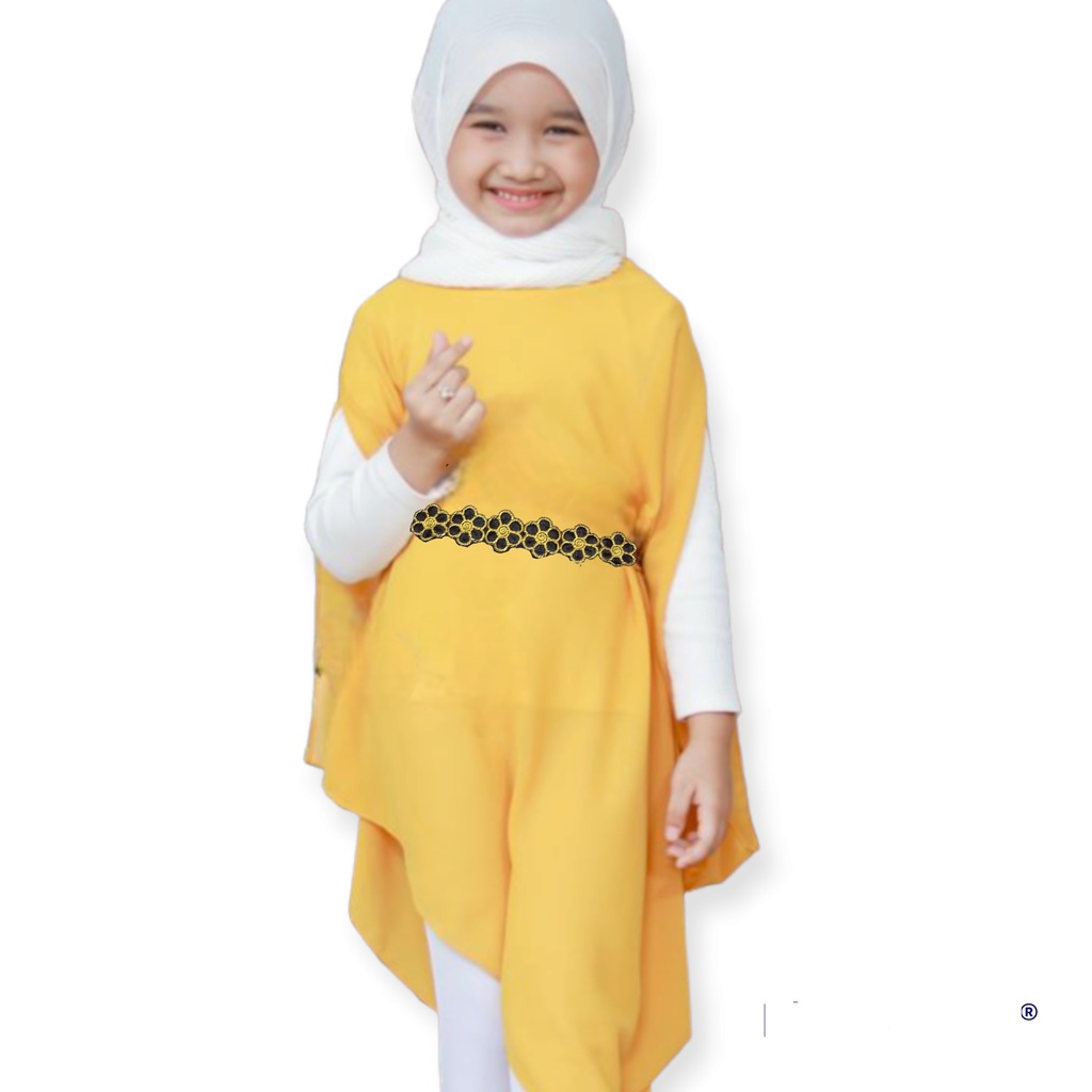 OUTER KAFTAN ANAK 6 - 12TAHUN TERBARU
