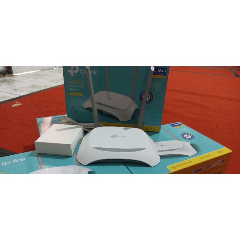 Tplink Wr840N Bekas Normal lengkap