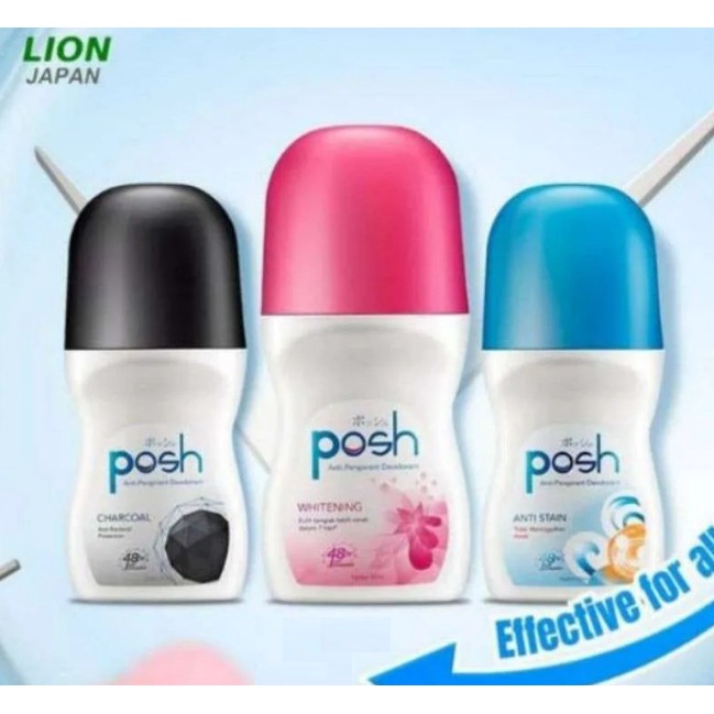 POSH ROLL-ON 50ml all varian (deodorant pria &amp; wanita)