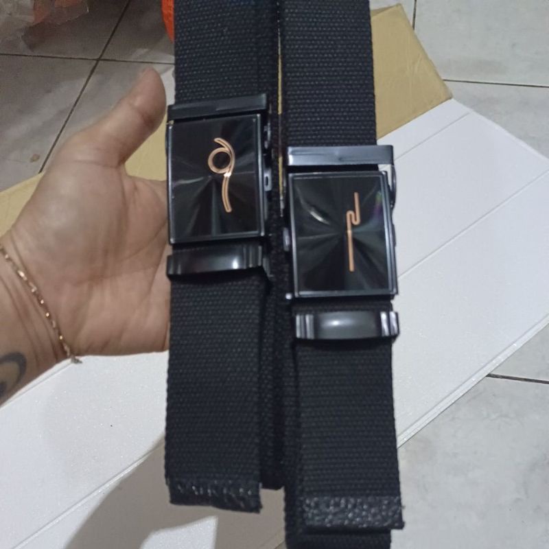 Ikat pinggang pria/gesper kain/ikat pinggang jepit