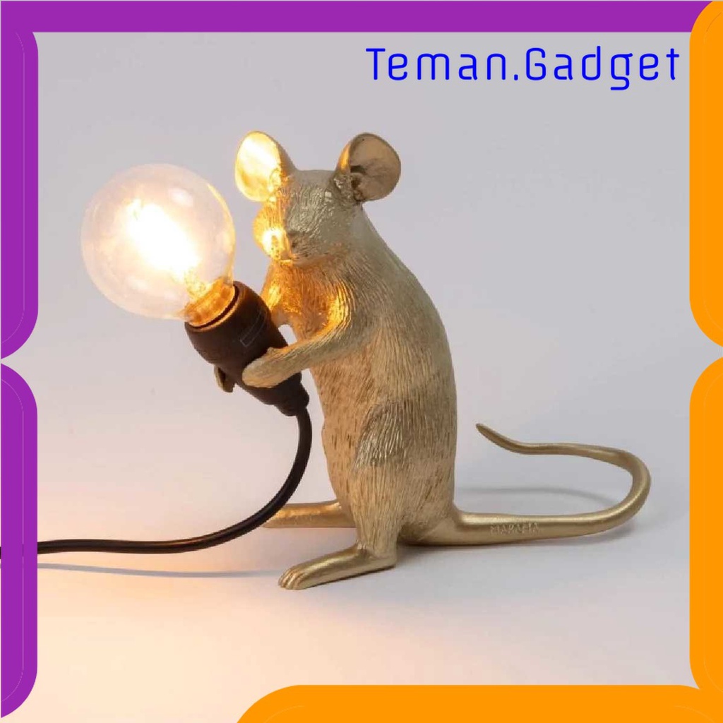 TG-LMP Rojozor Lampu Baca LED Modern Resin Mouse Nordic Lamp E12 4W - RJ01