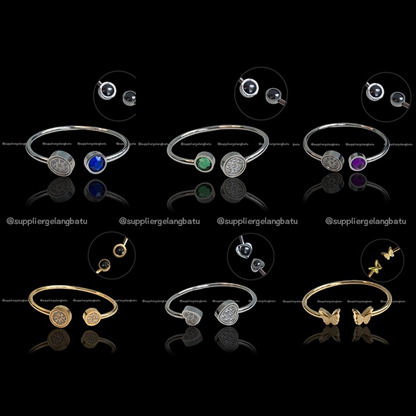 [TERLARIS] Gelang Kesehatan Pria Wanita Energi Ion Negatif Gelang Kesehatan LM 02