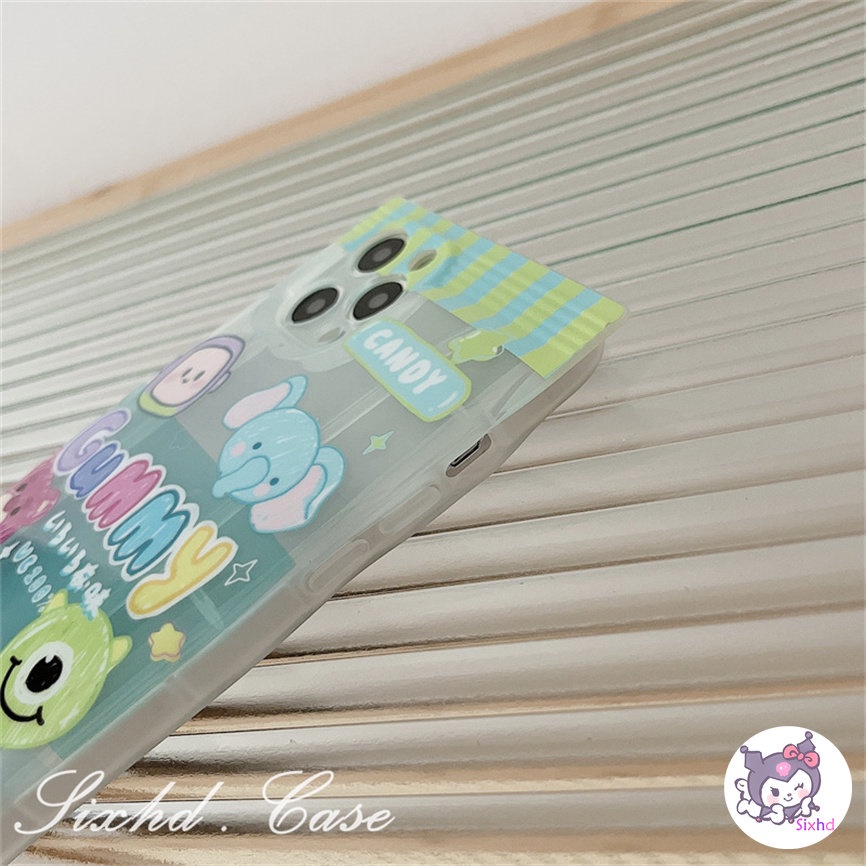 Redmi 12C 10C 10A 10 Redmi Note 12 11 11s 10s 10 9 8Pro Redmi 9T 9C 9A 9 Xiaomi 12 Lite 11Lite 12T 11T 10T Poco M3 X4Pro Cute Cartoon Funny Monster Phone Case Soft Cover