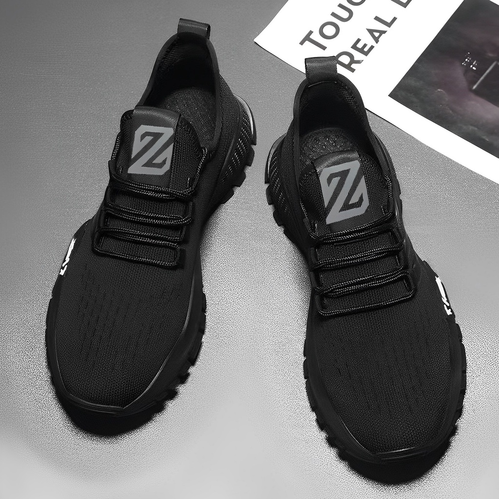 Highland Sepatu Sneakers Pria Kasual Sepatu Kerja Kuliah Fashion MR133