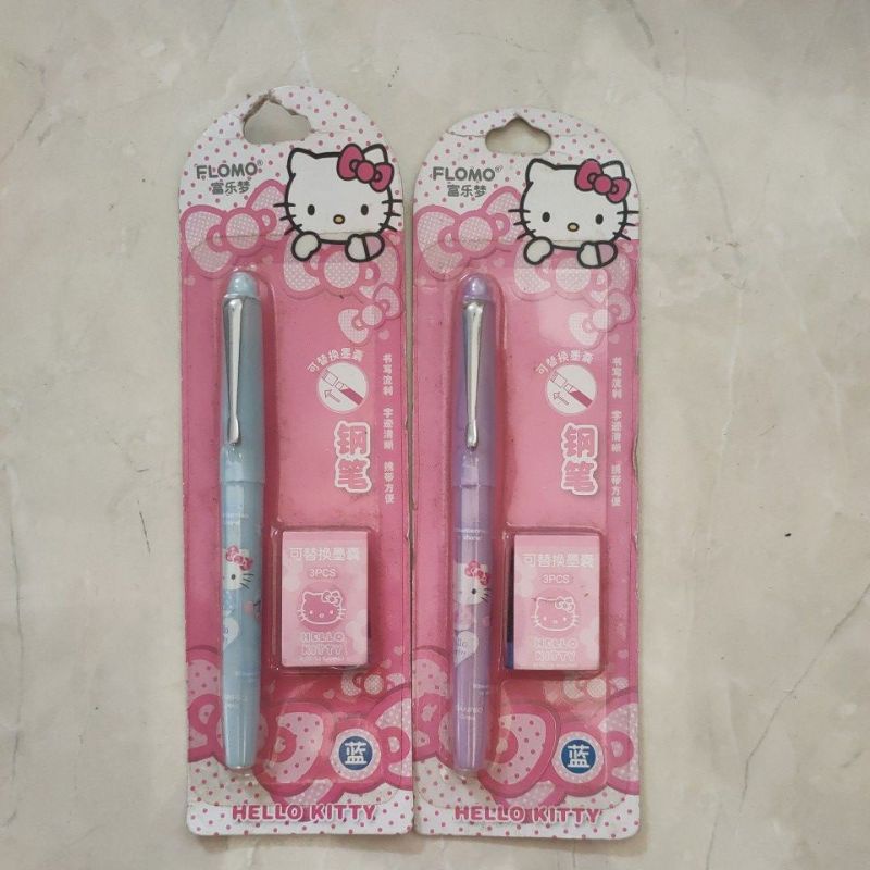 

flomo hello kitty pen with refill
