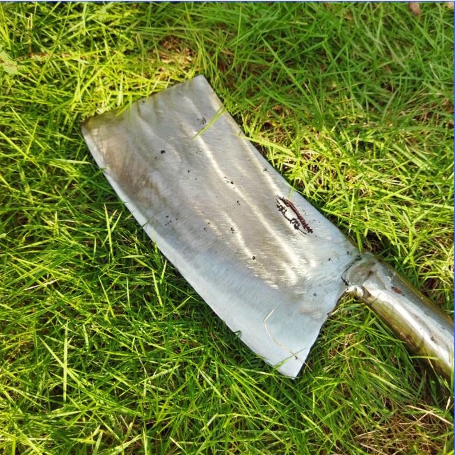 Pisau Golok Cacah Cincang Asli Baja Super Tajam Cap Buaya / Pisau Cacah / Pisau Daging / Pisau Tulan