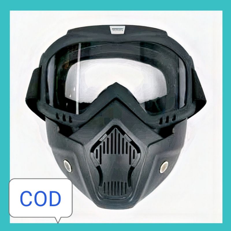 Aksesoris Helm Kacamata Helm Bogo Goggles Mask