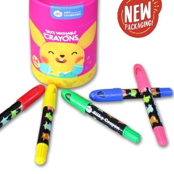

Joan Miro Babyroo Silky Crayon 24 color oil pastel facepainting krayon
