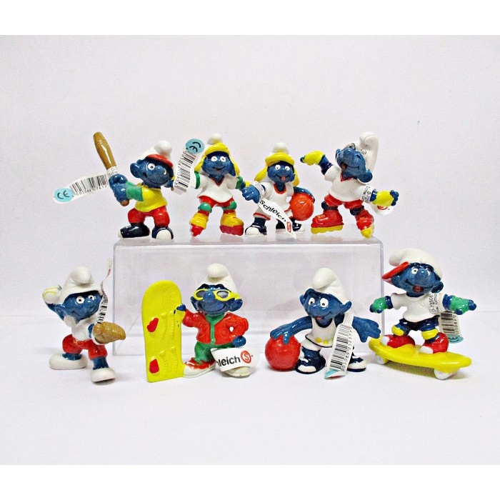 Action Figure The Smurf Sport Set 8