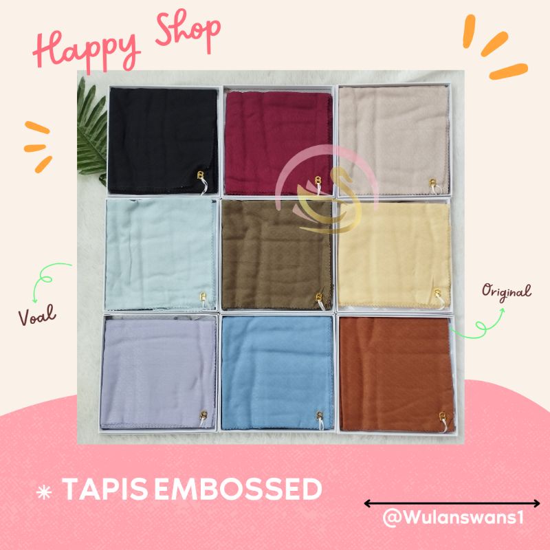 Tapis Emboss everyday Buttonscarves Ready Sale Black Cotton Rhubarb beige pigeon ruby copper orchid 