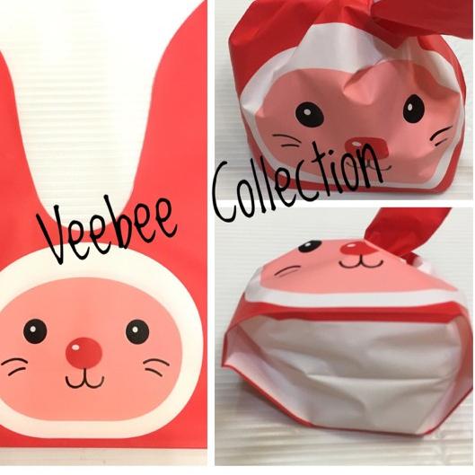 

ㅢ Plastik Kuncir Snack 13x22cm 10pc/plastik snack/plastik cookies/ plastik rabbit/ hampers ㅌ