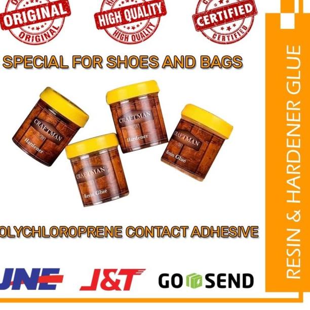 

LEM RESIN SUPER Untuk Sepatu Tas Besi Kayu Resin Super Glue Craftman