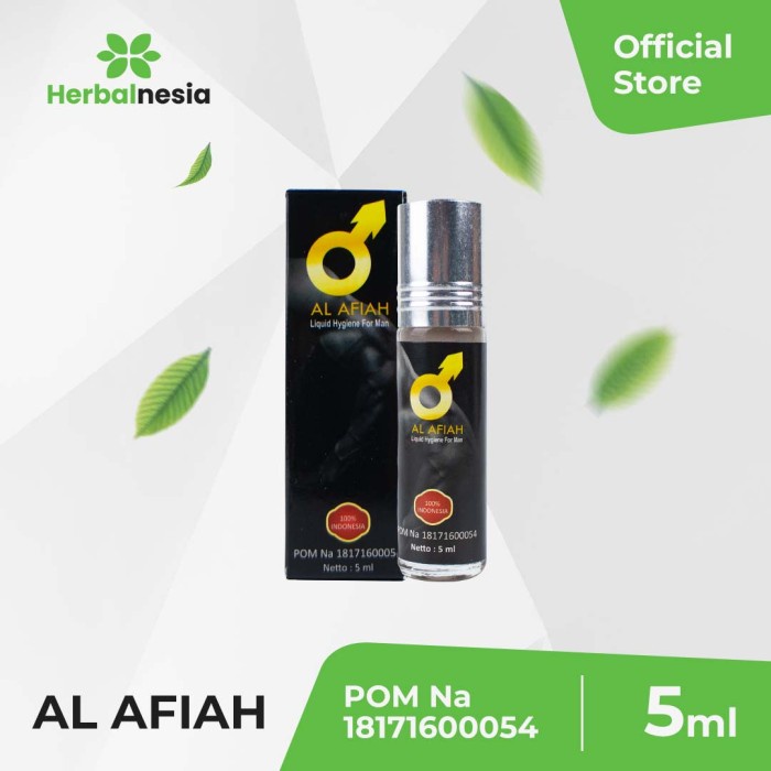 Al-Afiah Original Obat Oles Anti Lemah Syahwat BPOM Penahan Ejakulasi