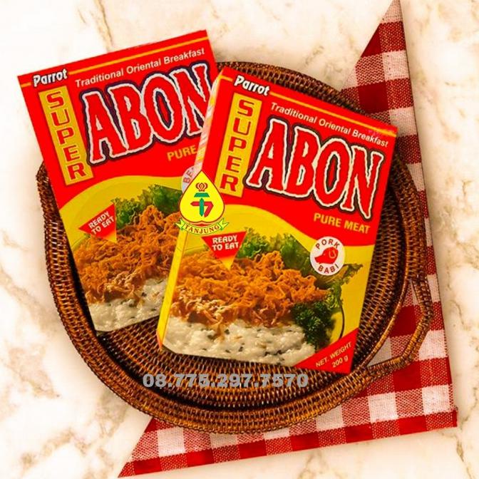 

Abon Babi Super Parot / Parrot Instan Siap Saji / Pakai Makan