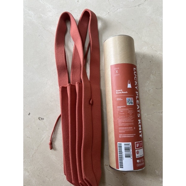 preloved Joseph n stacey lucky pleats burn peach