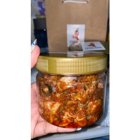 

Sambal Cumi Mercon 240g (Bisa request level kepedesan)