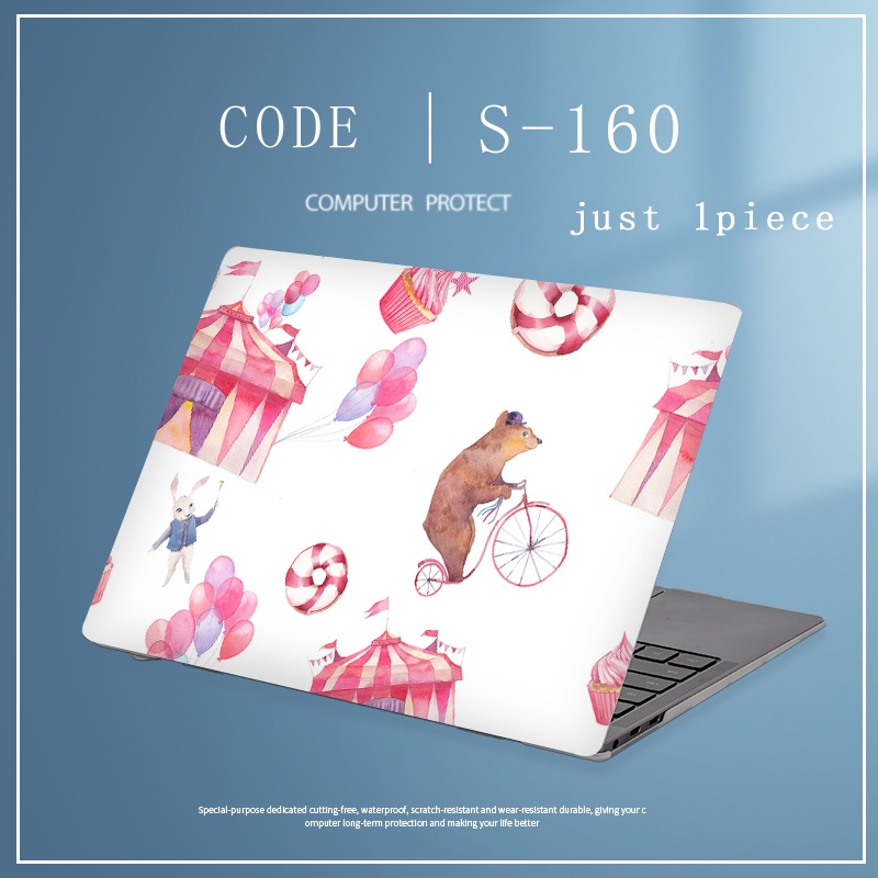 1pc Universal Custom Stiker Laptop Motif Doraemon Decal Untuk Huawei MateBook MagicBook X MateBook E Go 12 13 14 15.6 Inci Netebook Pelindung Kulit Cover Case LGBT Pride Skins