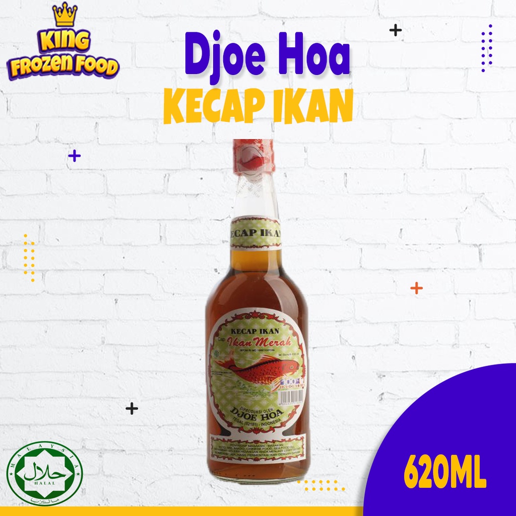 Djoe Hoa Kecap Ikan Merah 620ML