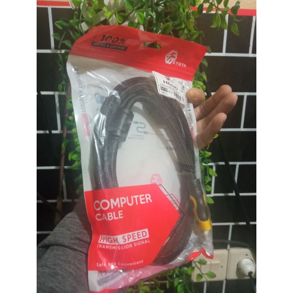 kabel HDMI pc ke tv atau monitor