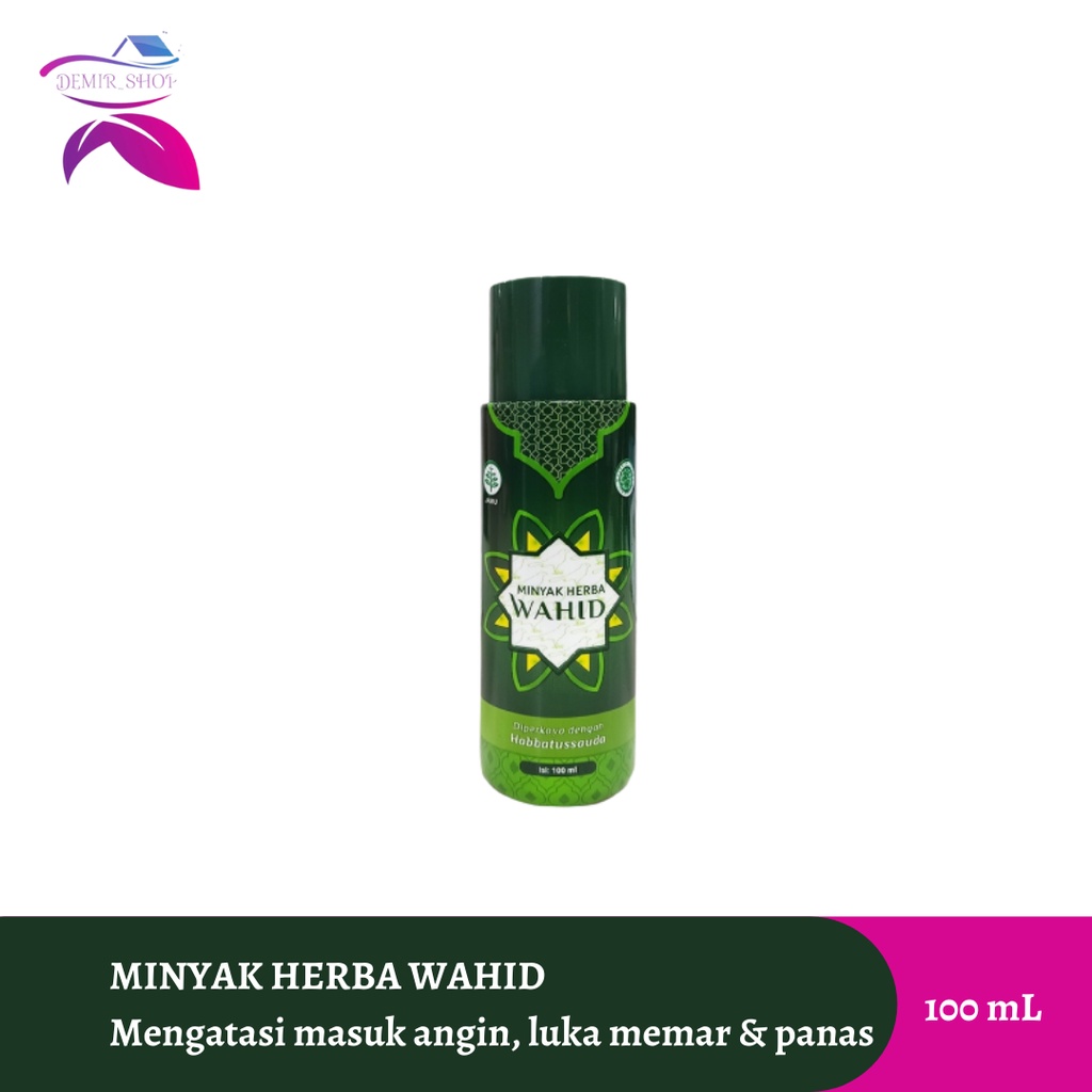 Minyak Herba Wahid 100 mL Minyak Pijat Minyak Gosok