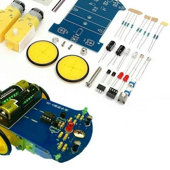 Kit DIY Robot Line / robot line follower line tracer Analog