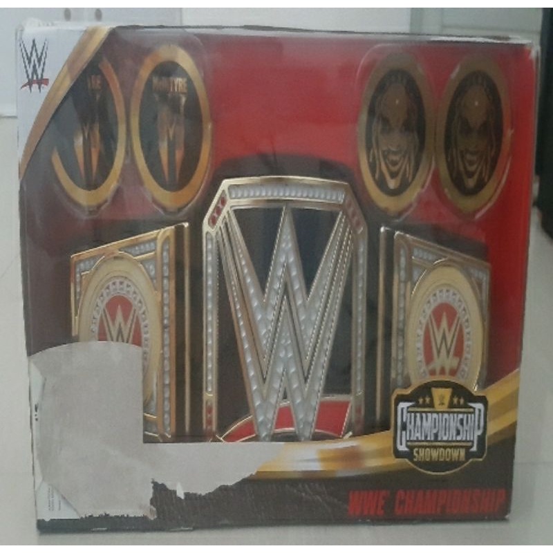 WWE Championship Mattel Deluxe Version