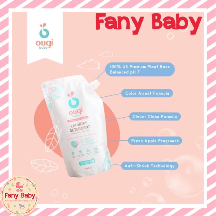 OUGI BABY LAUNDRY DETERGENT 900ML