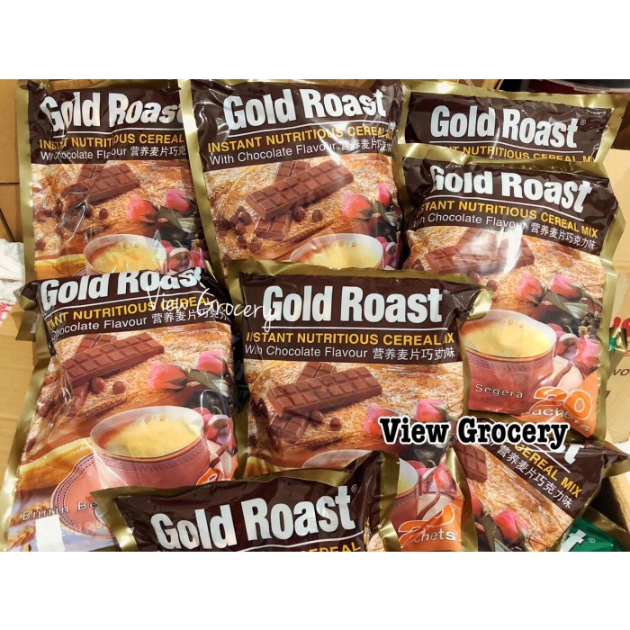 

Sereal Gold Roast Cereal Instant Import Rasa Cokelat / Vanila 600 Gr