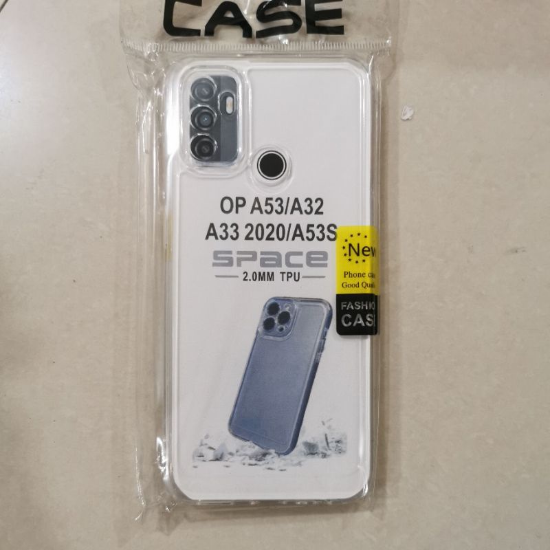 CASE OPPO A53 / A33 / A32 / A53S 4G CLEAR HD TEBAL 2.0MM BENING SOFTCASE