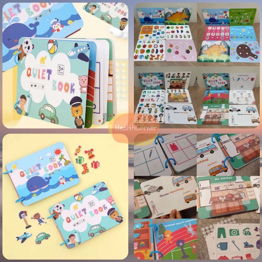 Busy Quiet Book / Busy Book Dinosaurus / Maisy's Quiet Book / Education Book Game Play Book