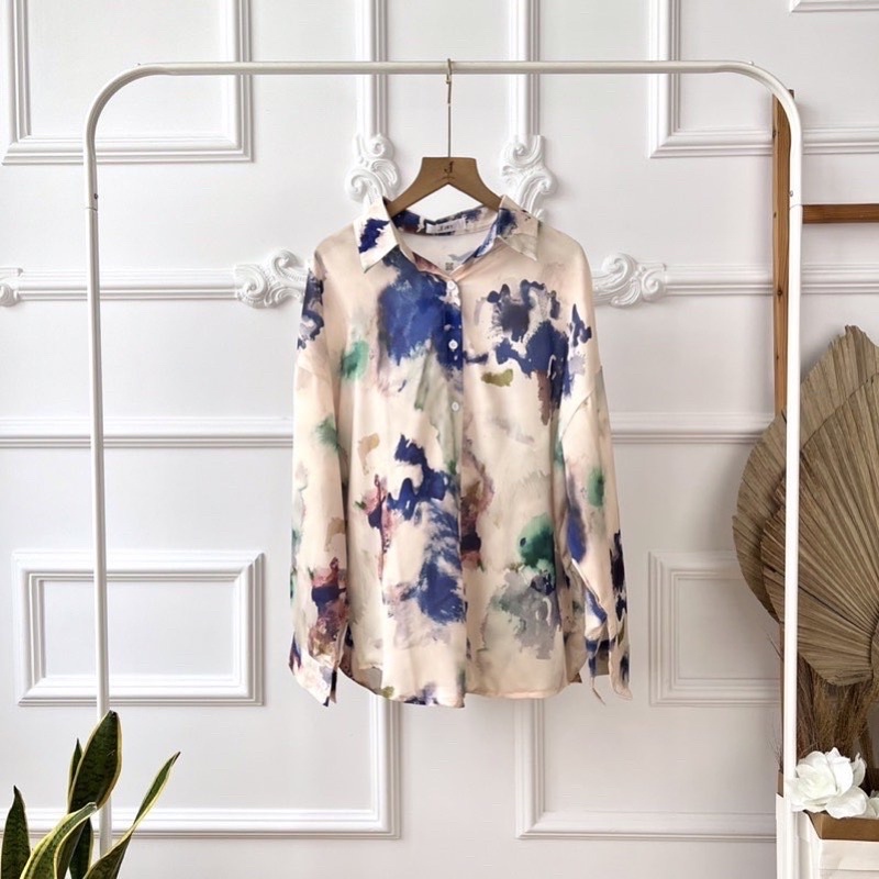 kemeja tie dye silk bkk