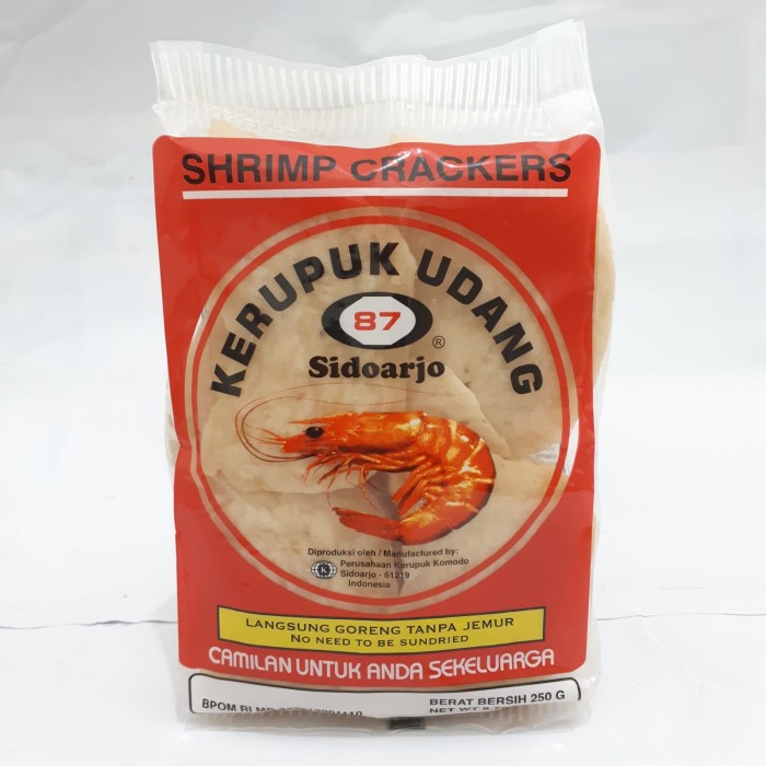 

KOMODO 87 KERUPUK UDANG 250GR