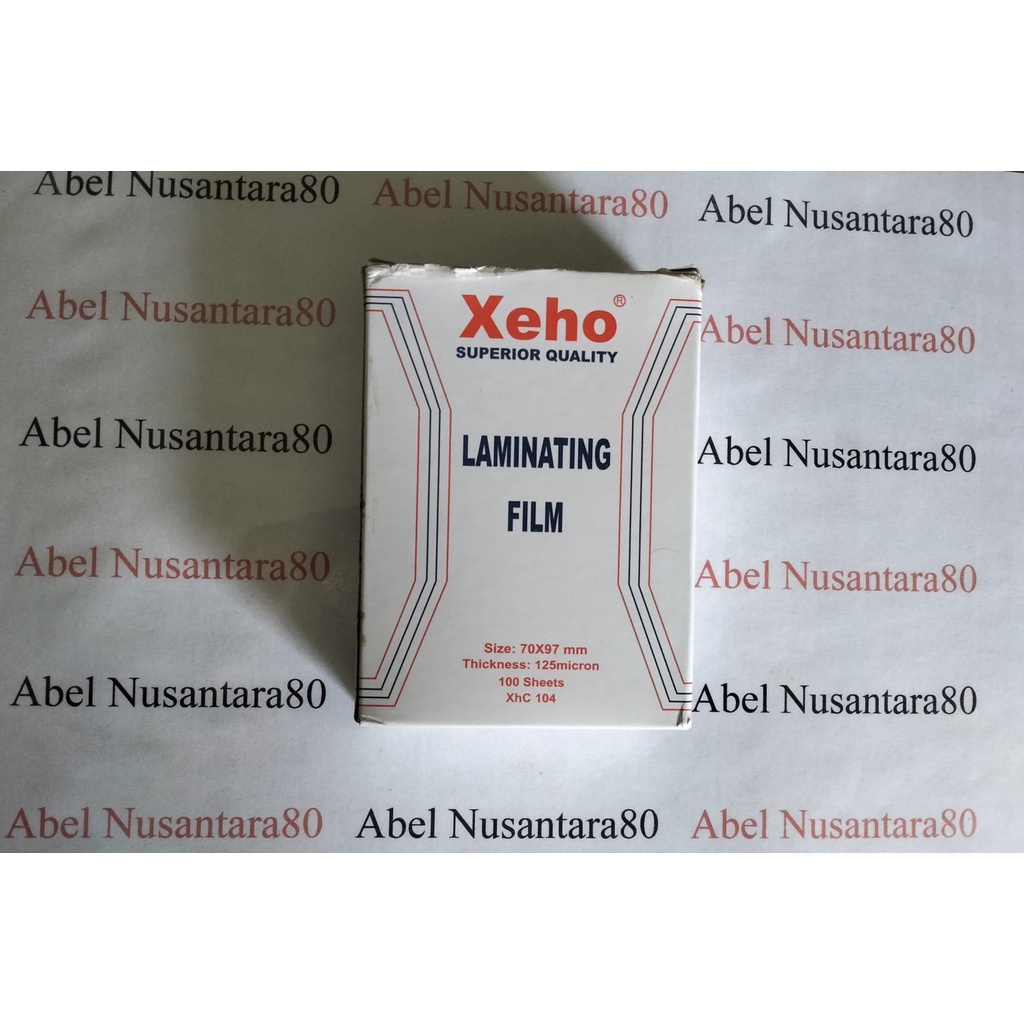 

XEHO Plastik Laminating KTP