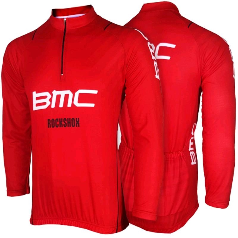 jersey roadbike baju sepeda lengan panjang pria wanita cowok cewek