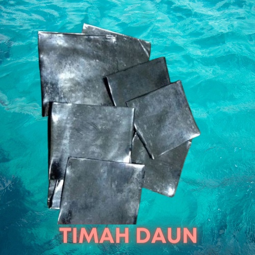 TIMAH DAUN PERLEMBAR BESAR BUAT PEMBERAT KAIL PANCINGAN