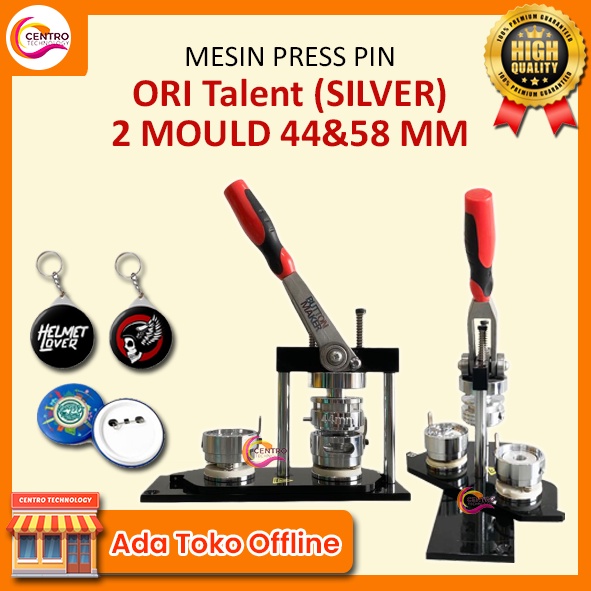 Jual Mesin Press Pin Silver Talent Asli Original Moulding