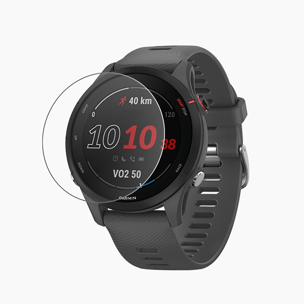 Tempered Glass Pelindung Layar Smartwatch Garmin Forerunner 255 Full Cover Anti Gores